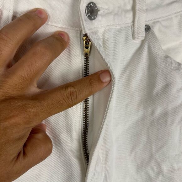 Rolla's Heidi High Rise Loose Ripped Straight Jeans Women’s Sz 27 - Picture 7 of 9